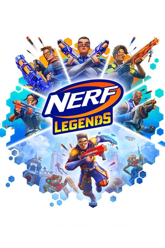 Nerf Legends box art for Xbox Series X